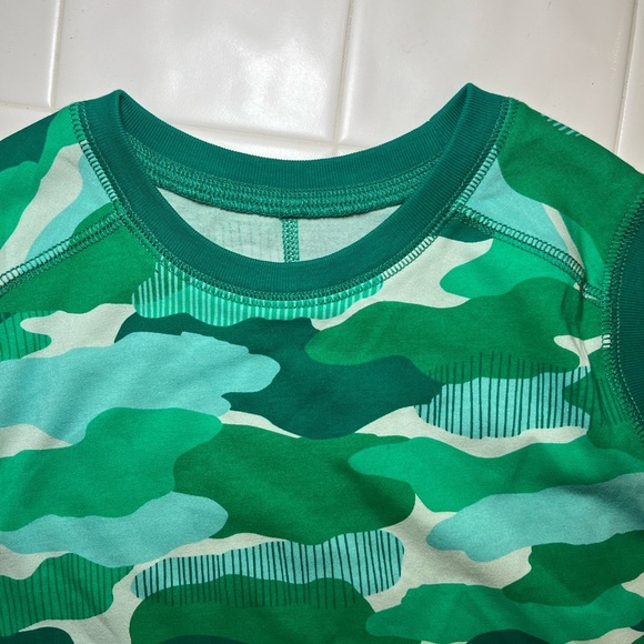 Hanna Andersson Boys Size 8 Green Camouflage print Tank Top - Picture 5 of 7